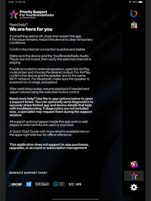 YourBrandsRadio App