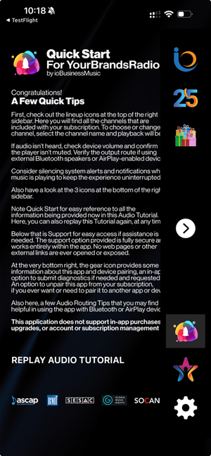 YourBrandsRadio App